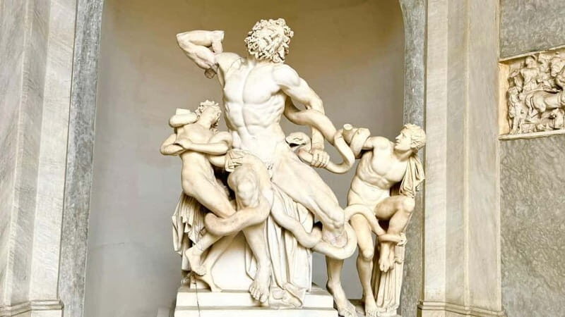Skip-the-Line Ticket: Vatican Museums & Sistine Chapel - From OPENSHOP24 to the Museum Gate: Meeting Point Flow