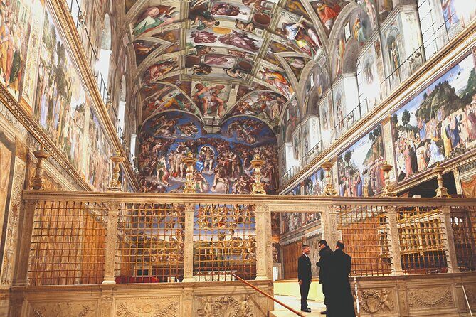 Vatican Museums: Sistine Chapel, St Peter's Basilica Express Tour - Sistine Chapel With a Private Guide: From Vault to Last Judgment