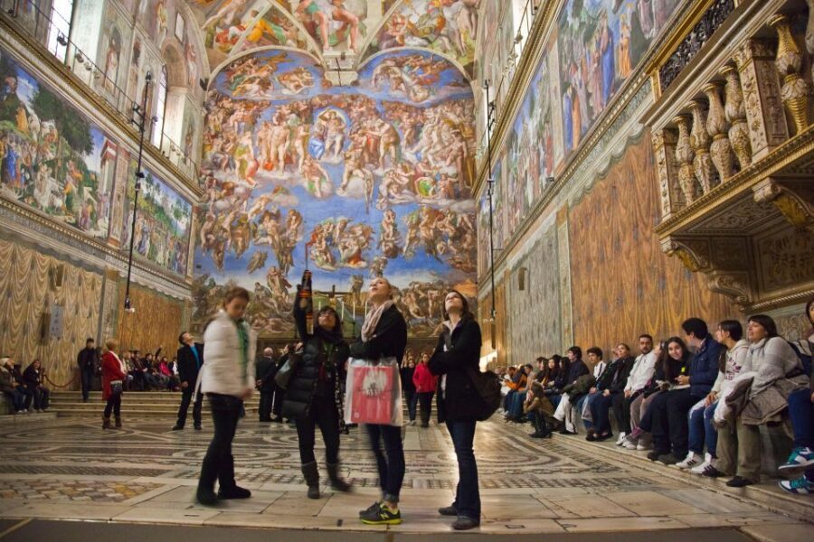 Vatican Museums, Sistine Chapel & St Peter's Basilica Tour - Priority entrance and security: what saves time, and what won’t