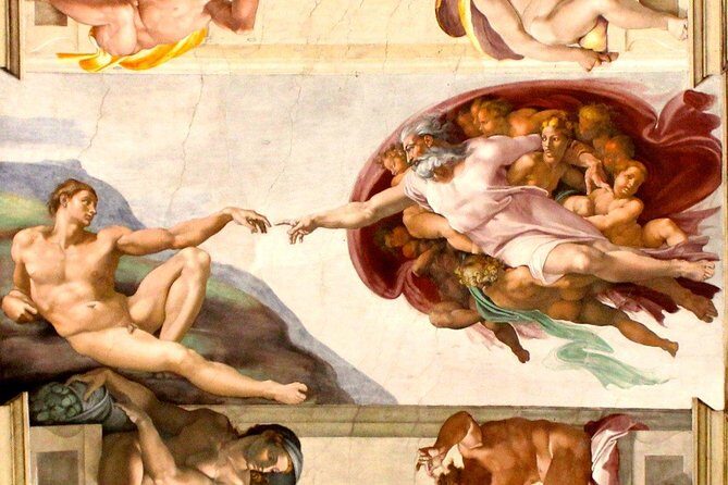 Vatican tour: Vatican Museums, Sistine Chapel - Sistine Chapel (30 minutes): Creation, Last Judgment, and side-wall stories